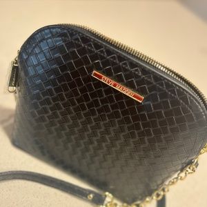 Steve Madden Black  Crossbody with Gold Chain